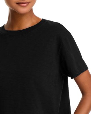 Sabel Cropped Crewneck Tee