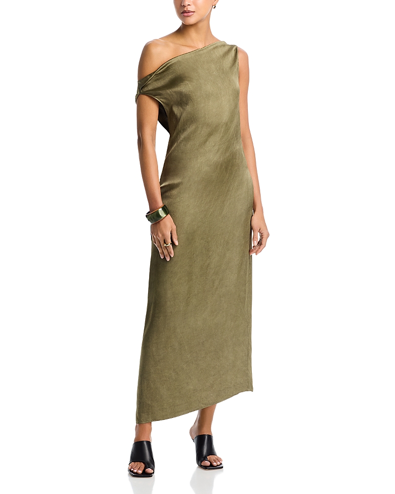 Co Draped Back Dress