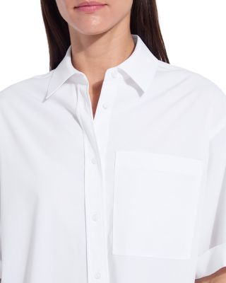 Corinna Oversized Cropped Shirt