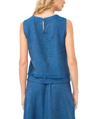 Sleeveless Crewneck Top