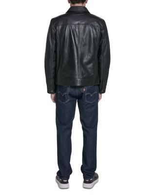 Leather Trucker Jacket