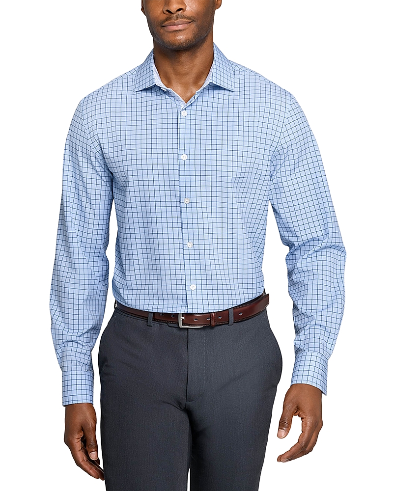 Wrk Slim Fit Check Performance Dress Shirt