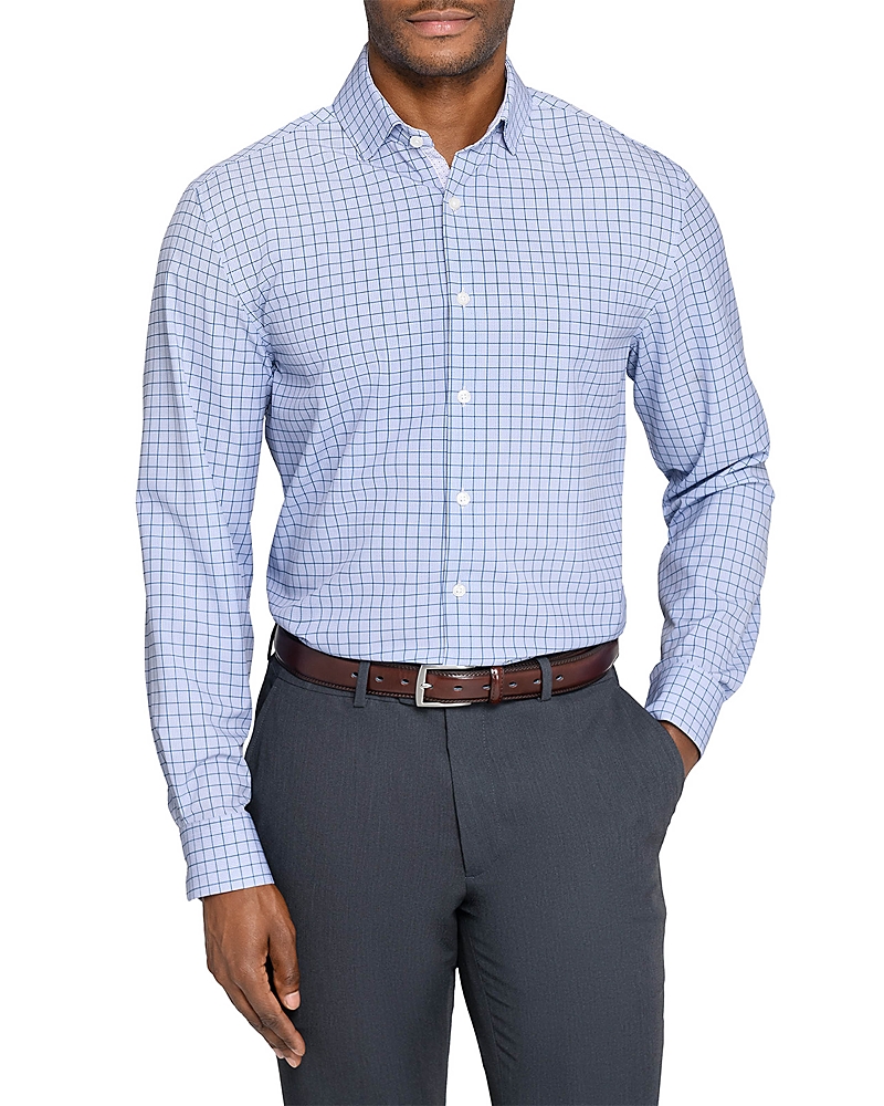 Wrk Slim Fit Check Performance Dress Shirt