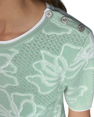 Floral Crewneck Sweater