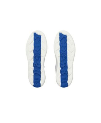  Men's Leather and Check Terrace Sneakers