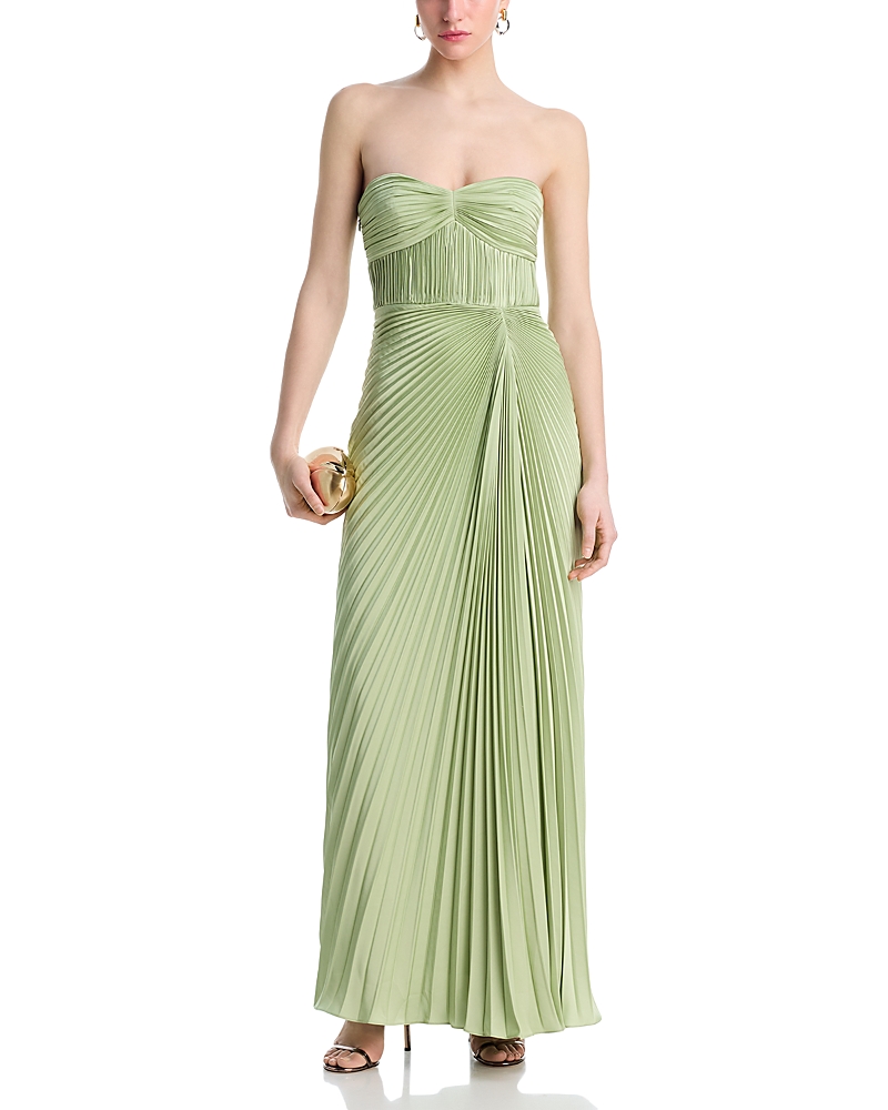 Amur Joyceanne Plisse Gown