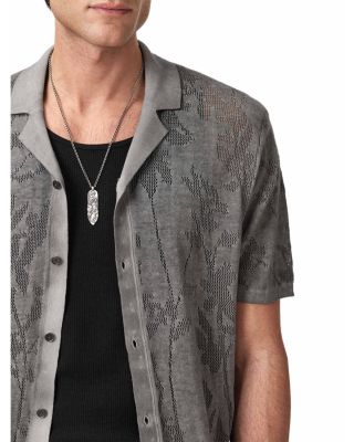 Miguel Camp Collar Floral Shirt