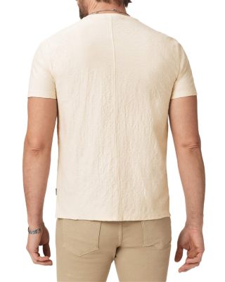 Rubin Crinkled Jacquard Short Sleeve Tee