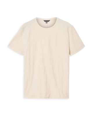 Rubin Crinkled Jacquard Short Sleeve Tee
