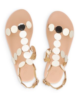 Women's Triton Mirror Gold Sandals