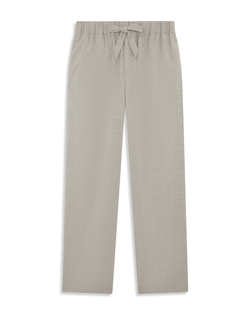 Frescobol Carioca Luan Tropical Wool Relaxed Lounge Trousers