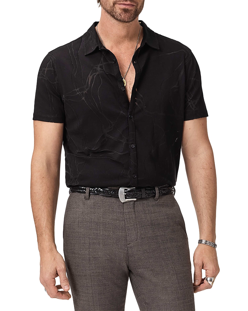 John Varvatos Elio Tangled Burnout Shirt