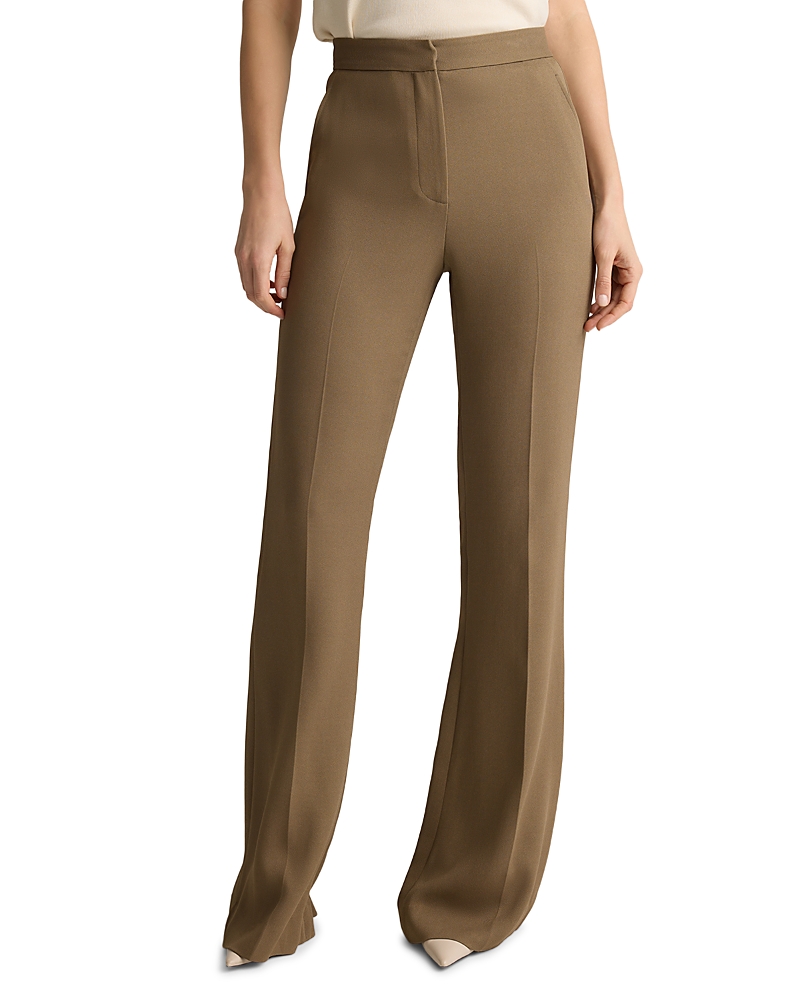 St John Tailored Pants In Green