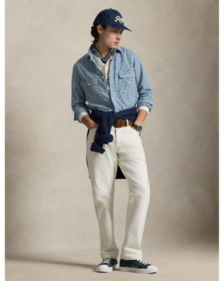 Classic Fit Indigo Dyed Oxford Workshirt