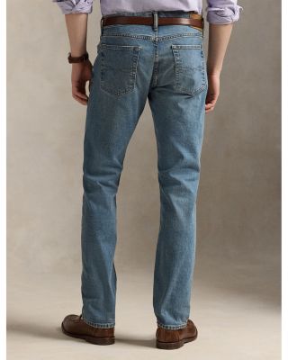 Varick Slim Straight Jean in Blue