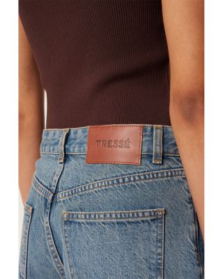 Cutout Stars Jeans in Blue