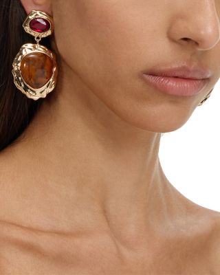 Mottled Tiered Earrings