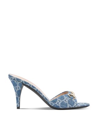 Women's Slide Sandals with Horsebit