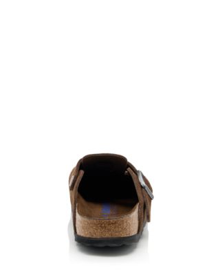 Women's Boston Suede Soft Footbed Clogs