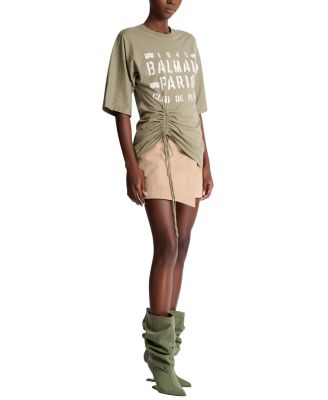  T-Shirt with Club Print