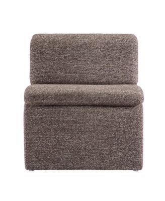 Dune Boucle Upholstered Armless Accent Chair