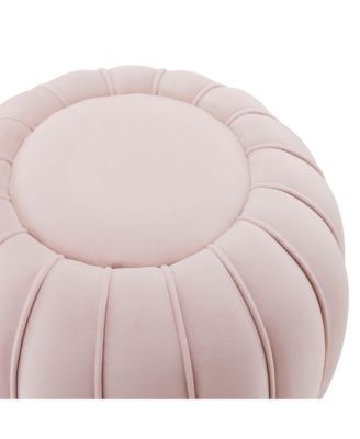 Celebrate Channel Tufted Performance Velvet Ottoman