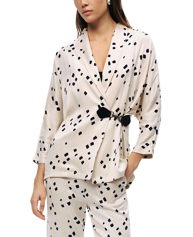 NOCTURNEPrinted Wrap Jacket