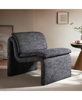 Dune Boucle Upholstered Armless Accent Chair