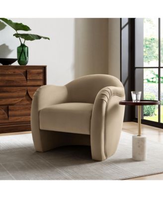 Compose Performance Velvet Accent Chair