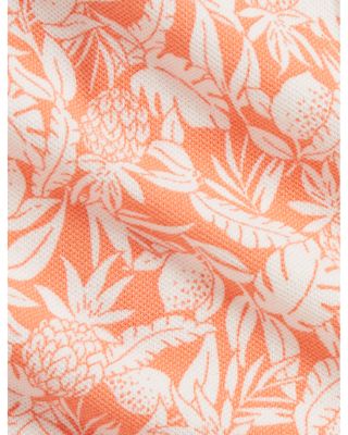 Girls' Mesh Polo Shirt, Bloomer & Hat Set - Baby