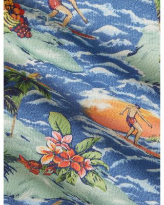 Boys' Tropical-Print Terry Hoodie & Shorts - Baby