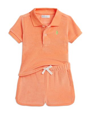 Boys' Terry Polo Shirt & Shorts - Baby
