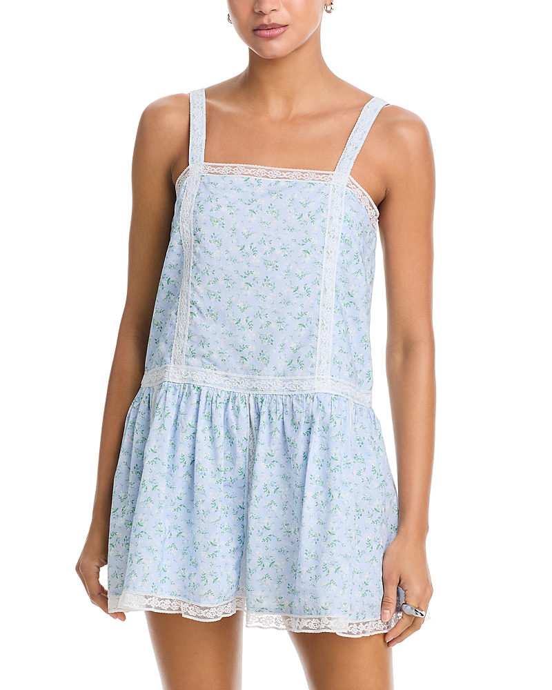 Aqua Ditsy Sweet Floral Dress - Exclusive