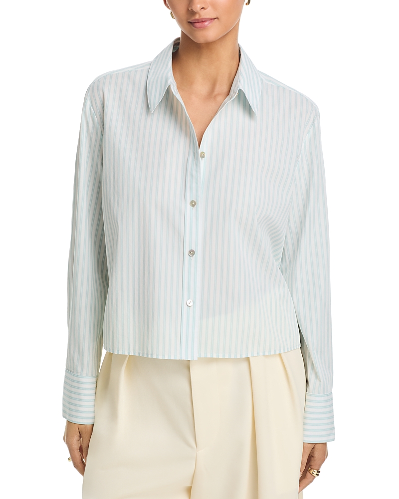Vince Till Stripe Cropped Top