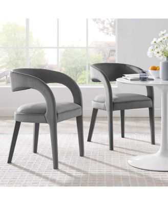 Pinnacle Performance Velvet Dining Chair, Set of 2