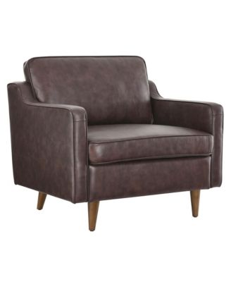 Impart Genuine Leather Armchair