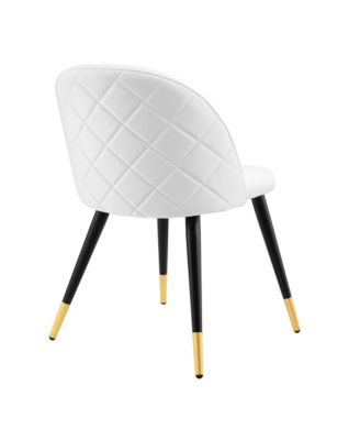 Cordial Performance Velvet Dining Chairs, Set of 2