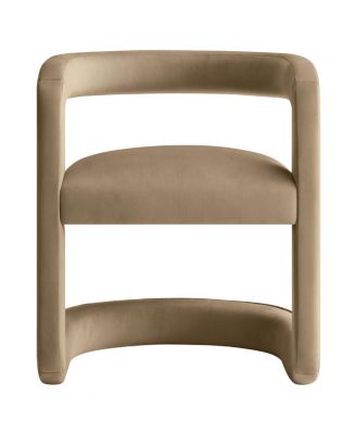 Winslow Barrel Performance Velvet Dining Chair