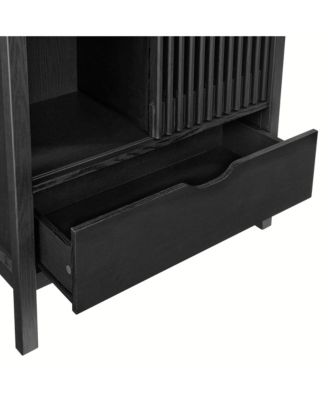 Vaughn 71" Arched Storage Display Cabinet