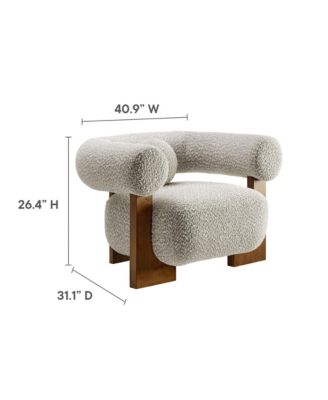 Jace Boucle Accent Chair