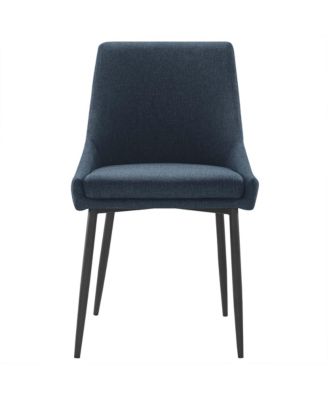 Viscount Upholstered Fabric Dining Chairs, Set of 2