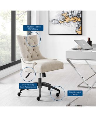 Regent Tufted Fabric Office Chair