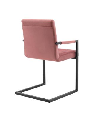 Savoy Performance Velvet Dining Chairs, Set of 2