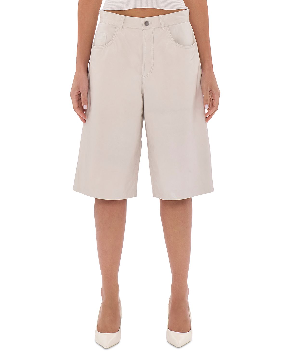 Haikure New Becky Wrinkled Shorts