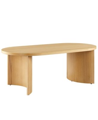Aspect Oval Wood Coffee Table