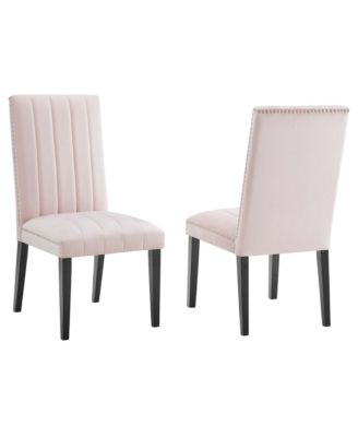 Catalyst Performance Velvet Dining Side Chairs, Set of 2