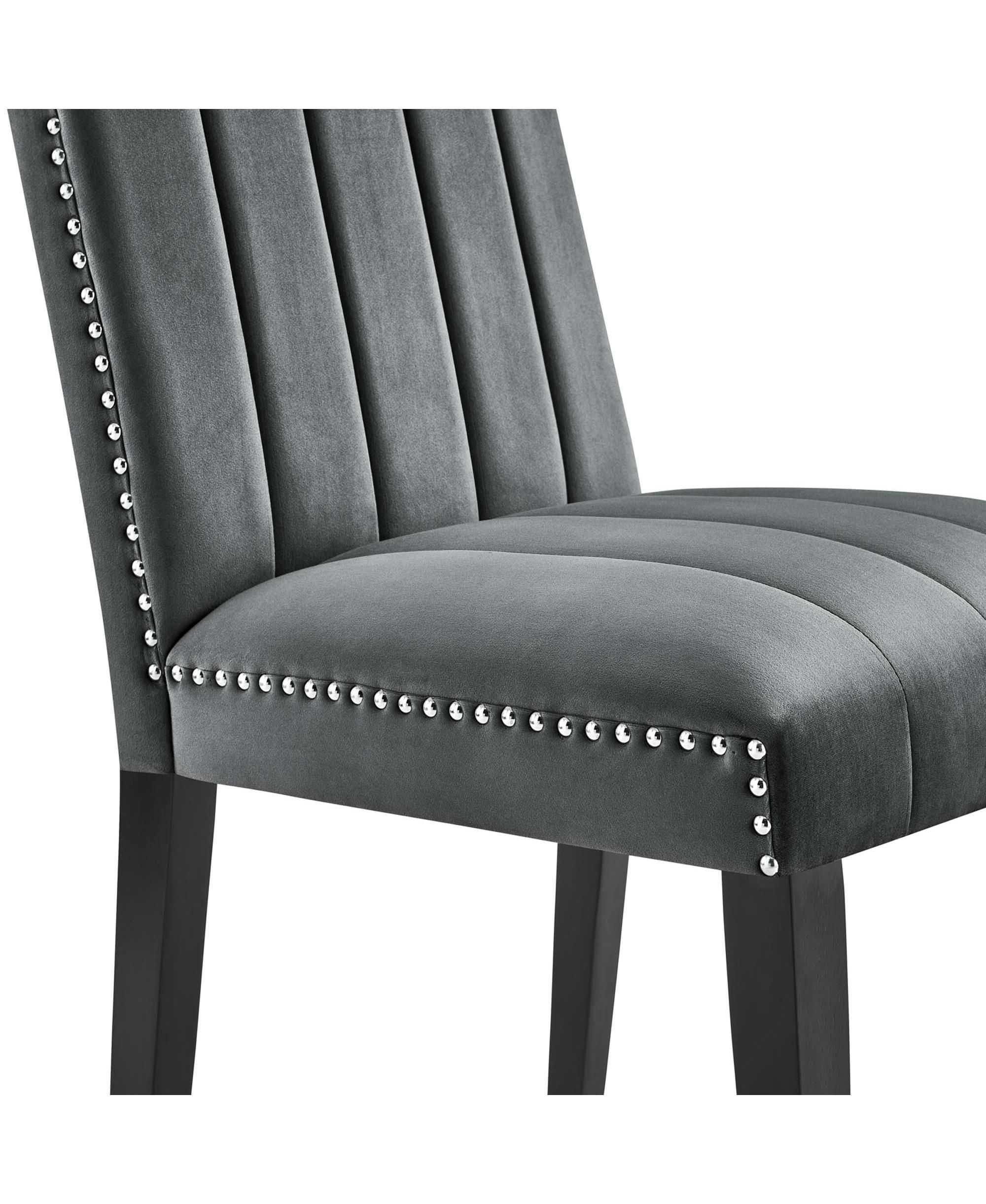 Catalyst Performance Velvet Dining Side Chairs, Set of 2 — Image 9
