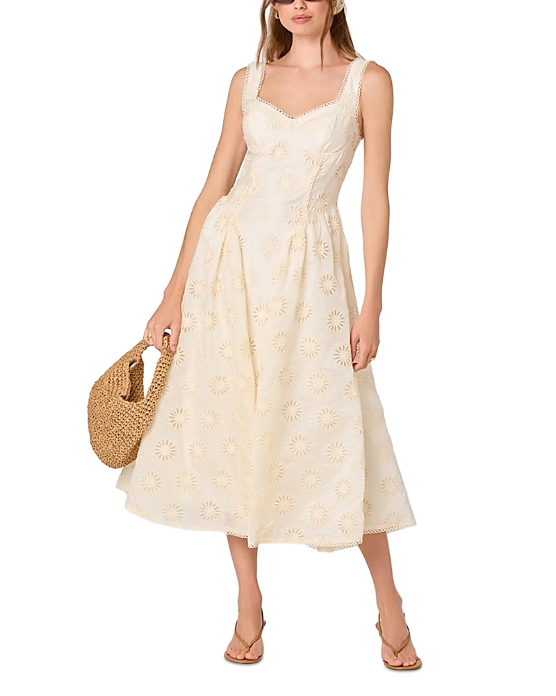 Astr the Label Caerwyn Eyelet Dress