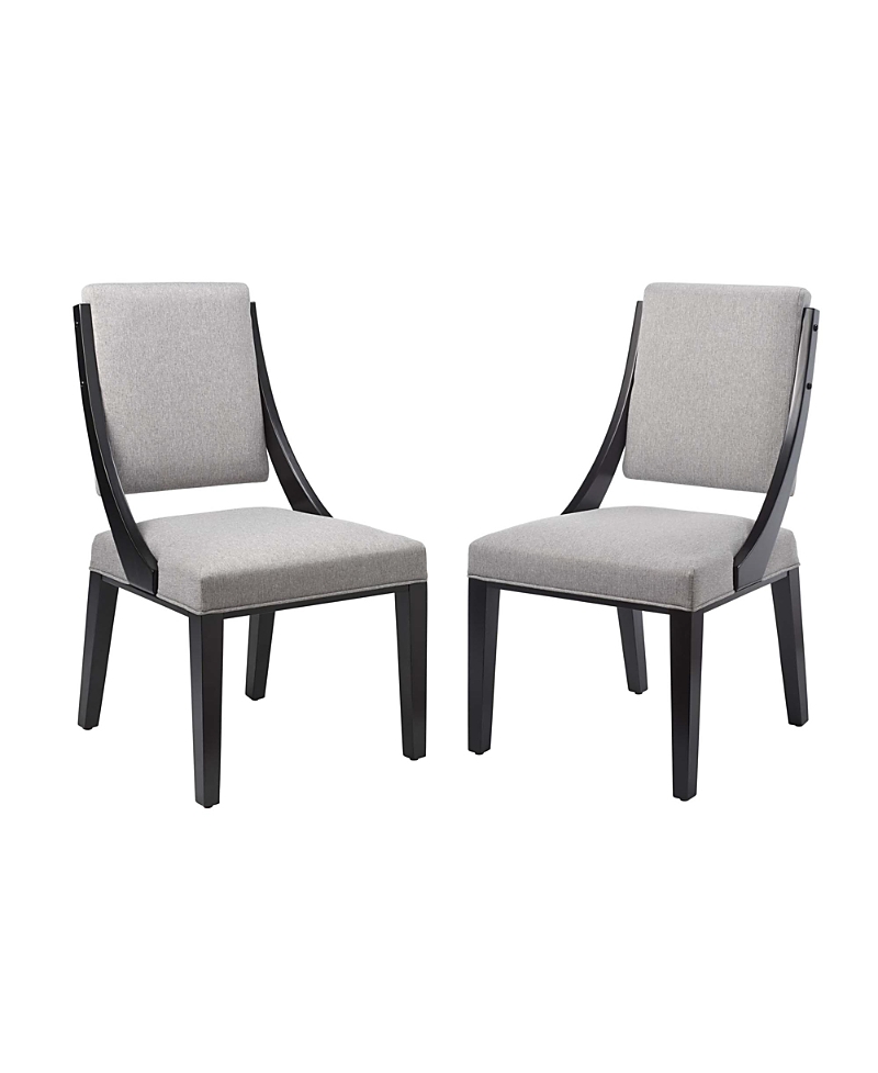 Modway Cambridge Upholstered Fabric Dining Chairs, Set of 2