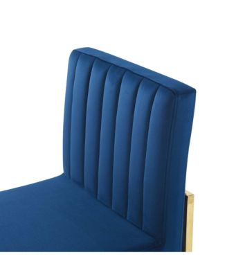 Carriage Performance Velvet Dining Chair, Set of 2